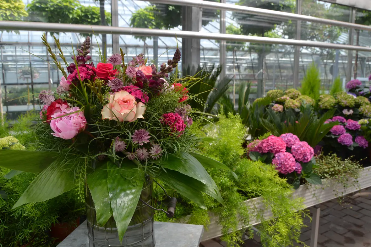 Blumen aus der Region Hildesheim - Wir binden Blumensträuße und Trauerkränze mit Blumen aus eigener Produktion